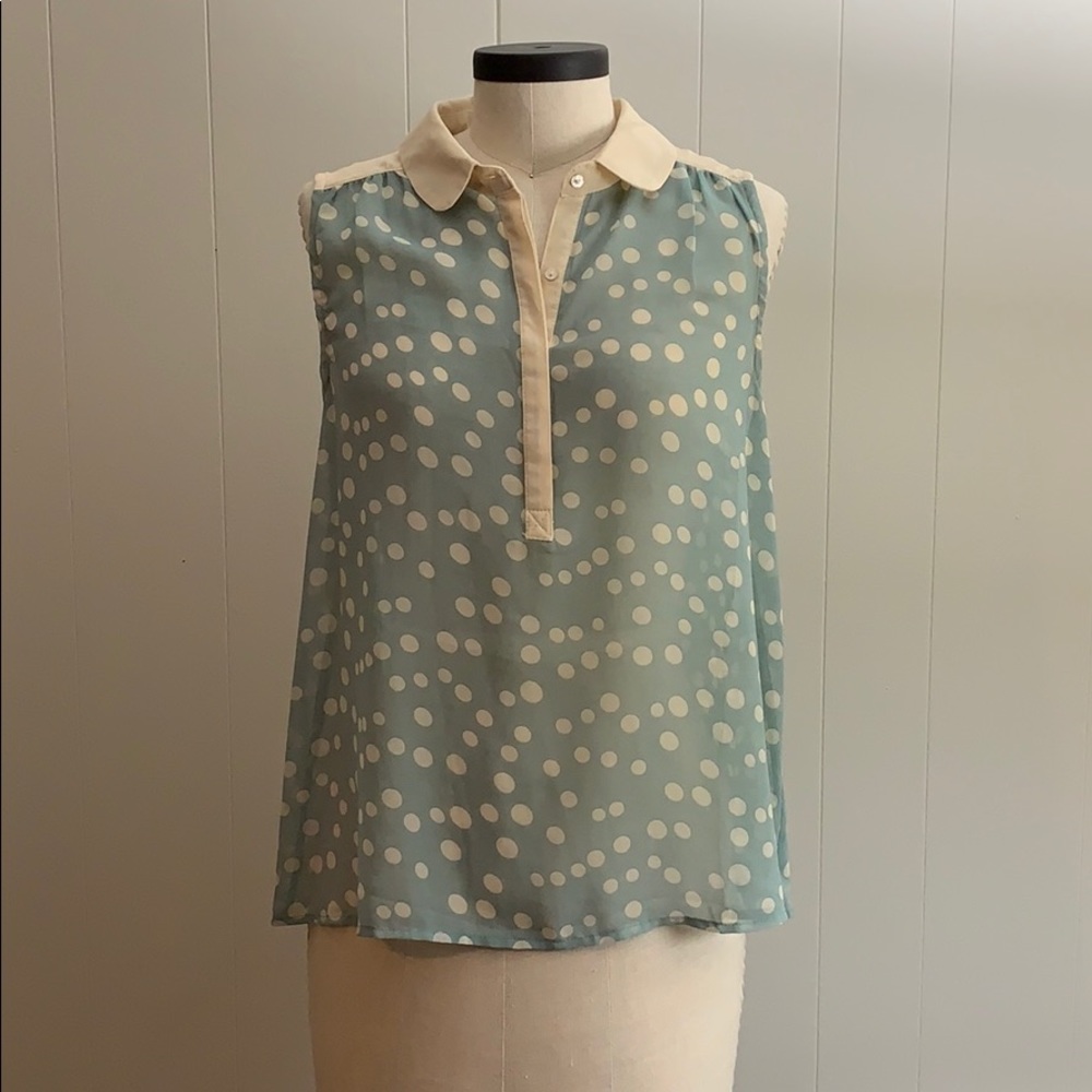 Polka dot tank